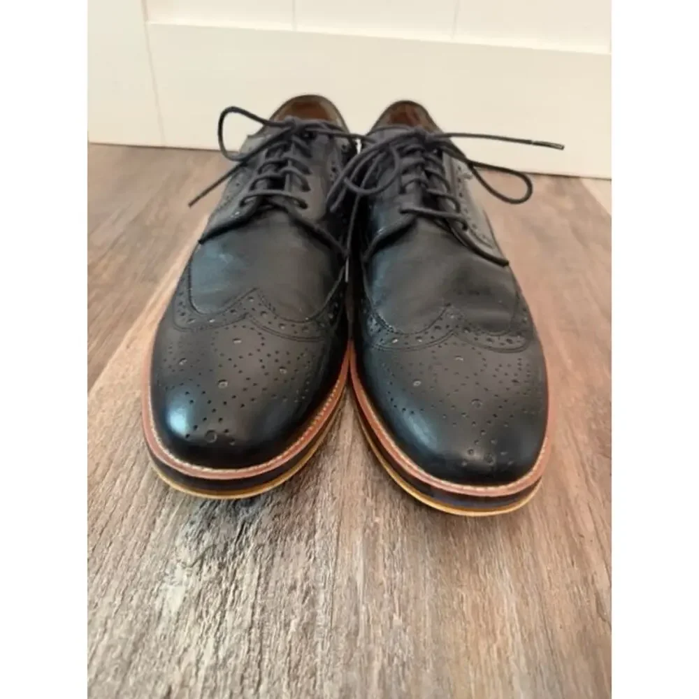 Johnston & Murphy Men’s Wingtip Dress Shoes 20-2231 Size 10M EUC